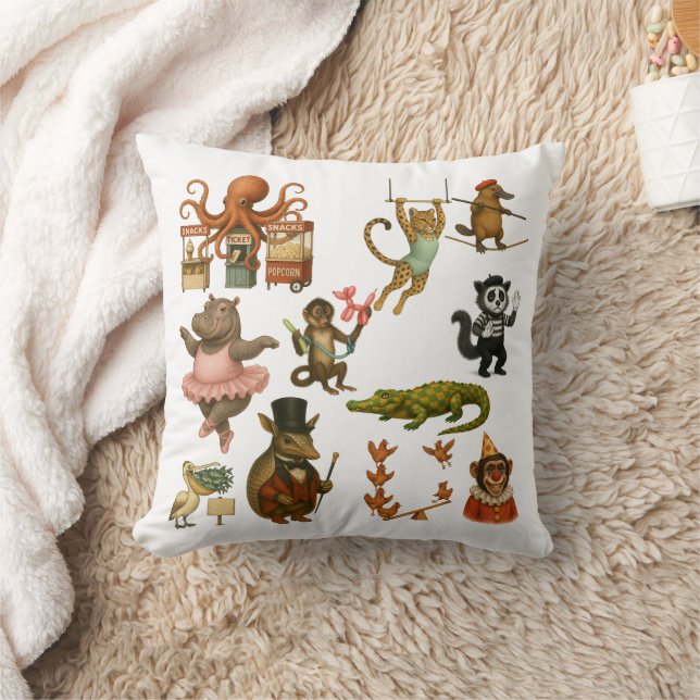 Circus acts cushion (Blanket)