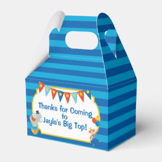 Circus Birthday Party Favours Carnival Favour Box