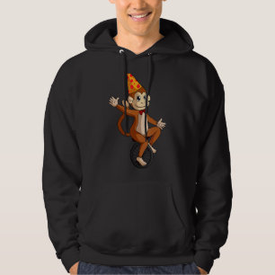 Circus Birthday Party Monkey Performers Carnival T Hoodie