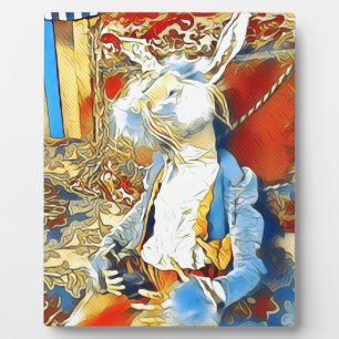 Circus Bunny Plaque