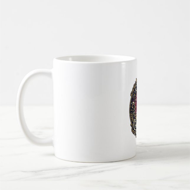 Circus Carnival Cat Cat Dad Gift Idea - Circus Car Coffee Mug (Left)
