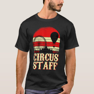 Circus Carnival Staff Security Clowns Party Event T-Shirt