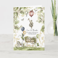Circus Carnival | Woodland Baby Shower Thank You