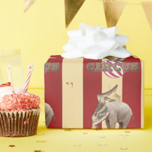 Circus Carnival Wrapping Paper