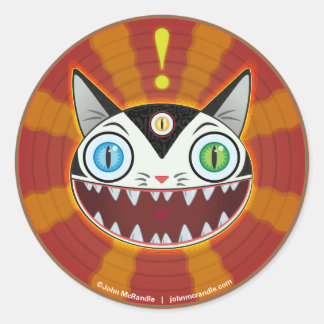 Circus Cat Sticker