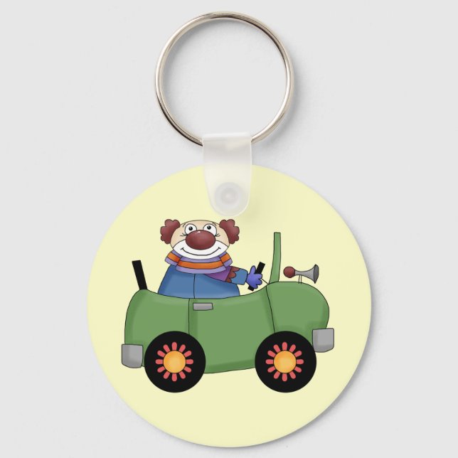 Circus Clown Car Key Ring (Front)