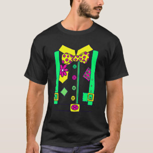Circus Clown Costume  Halloween Party T-Shirt