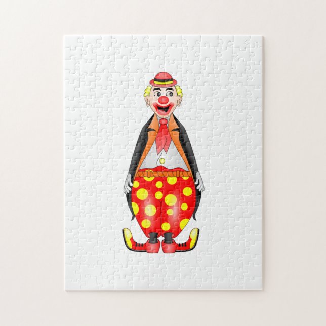 Circus Clown Jigsaw Puzzle (Vertical)