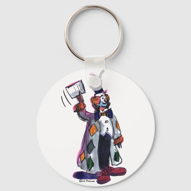 ciRcUs cLoWn Key Ring (Front)