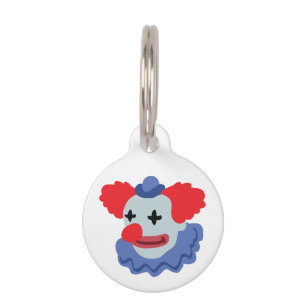 Circus Clown Pet Tag