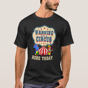 Circus Clowns Performers Carnival Tent T-Shirt