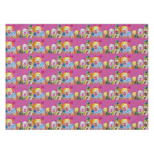Circus Clowns Table Cloth