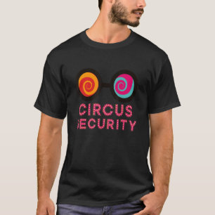 Circus Costume Kids Staff Carnival Circus Securi T-Shirt