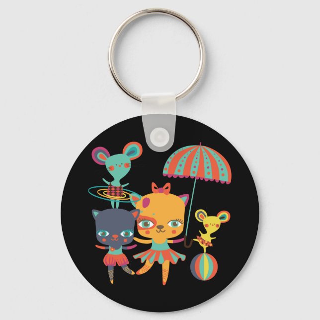 Circus Cuties Key Ring (Front)