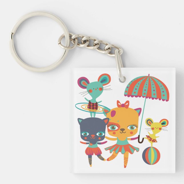 Circus Cuties Key Ring (Front)