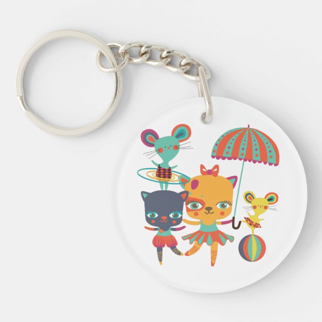 Circus Cuties Key Ring (Front)