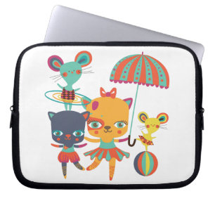 Circus Cuties Laptop Sleeve