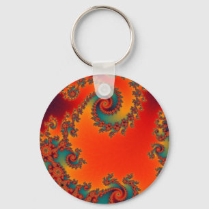 Circus Double Spiral Keychain