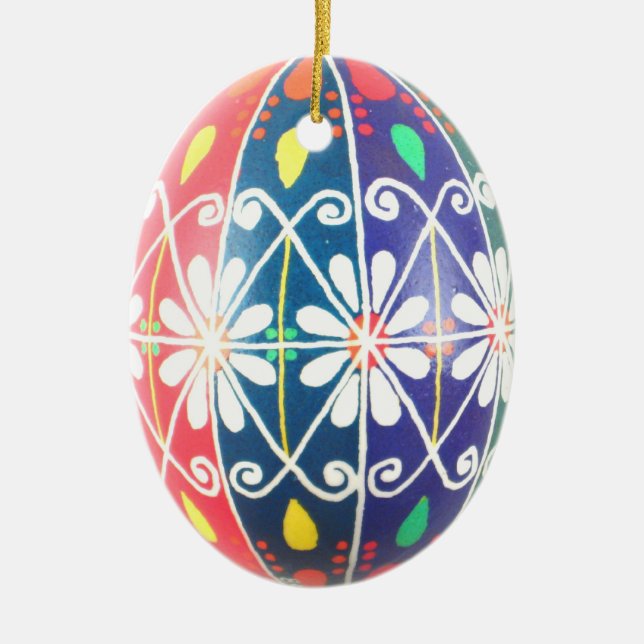 Circus Egg Ornament (Front)