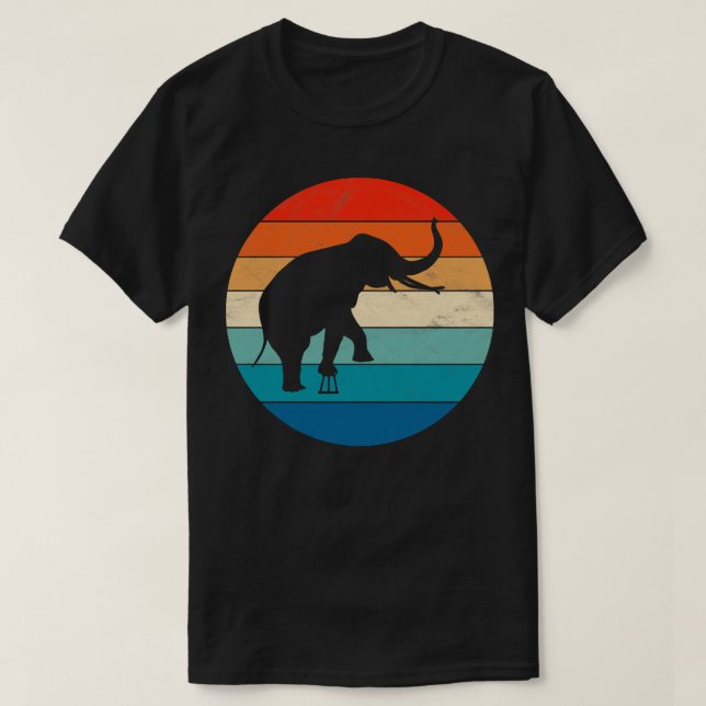 Circus Elephant 1 T-Shirt (Design Front)