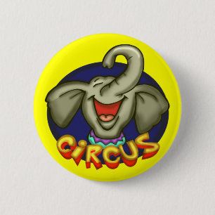 Circus Elephant Buttons