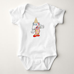 Circus Elephant Clown Cartoon animals Art Baby Bodysuit