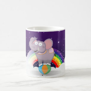 Circus Elephant Coffee Mug
