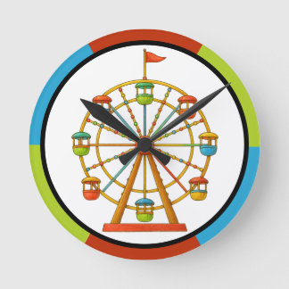 Circus Ferris wheel Wall Clock