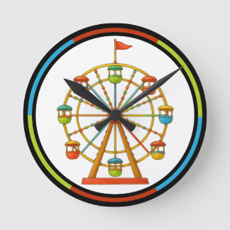 Circus Ferris wheel Wall Clock