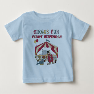 Circus First Birthday Tshirts and Gifts