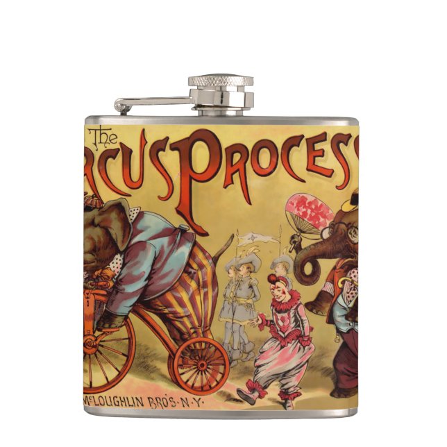 Circus Flask (Front)