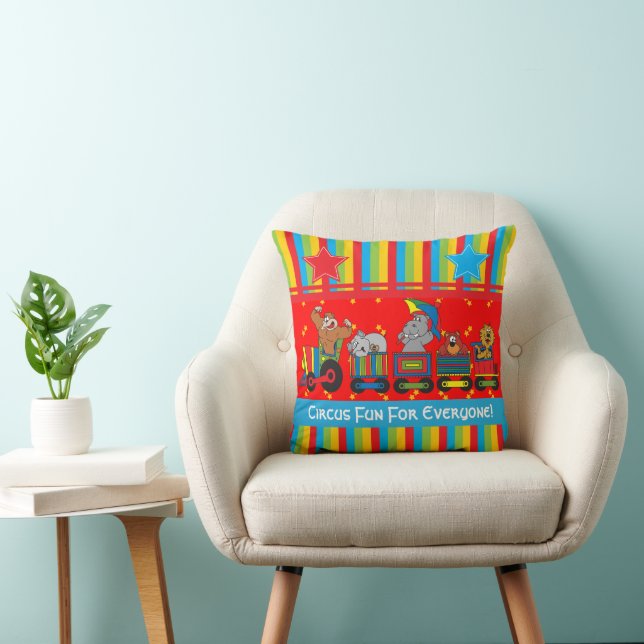Circus Fun for Everyone Nursery Theme for Baby Cushion (Chair)