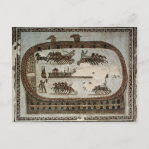 Circus Games, from Carthage, Roman Postcard