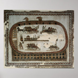 Circus Games, from Carthage, Roman Poster