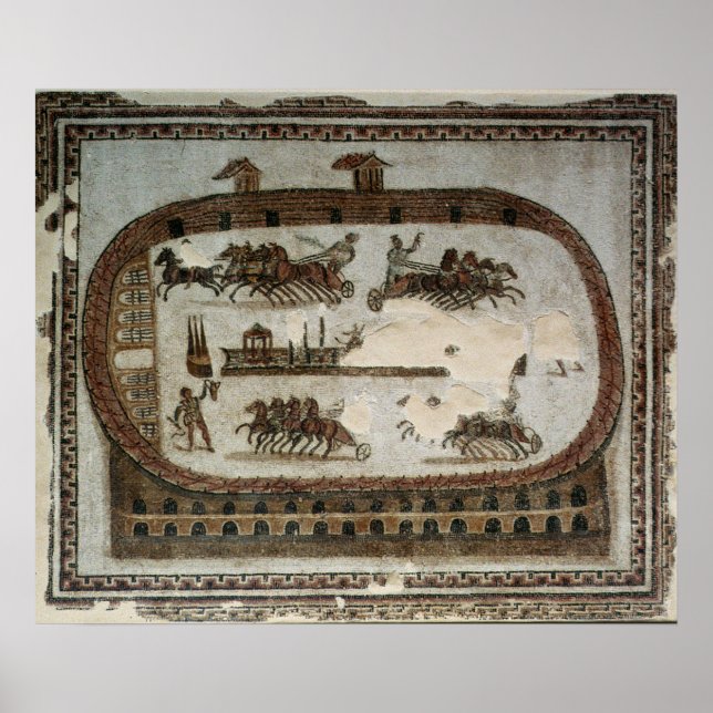 Circus Games, from Carthage, Roman Poster (Front)