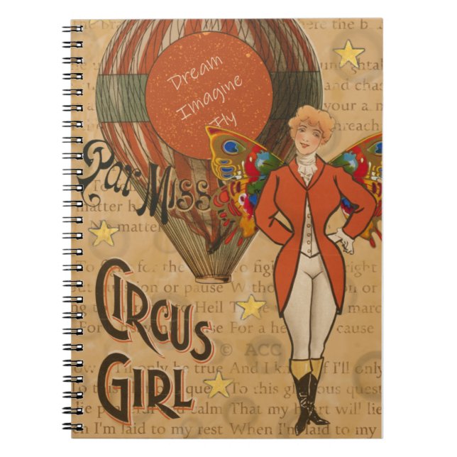 Circus Girl Notebook (Front)