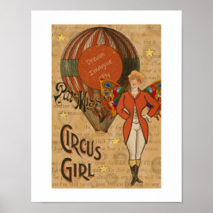 Circus Girl Poster