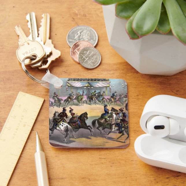 Circus Grand Finale, Circa 1872. Key Ring (Desk)