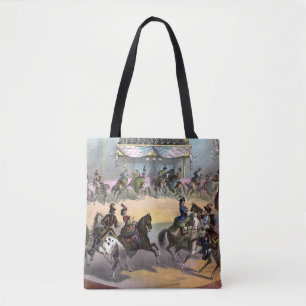 Circus Grand Finale, Circa 1872. Tote Bag