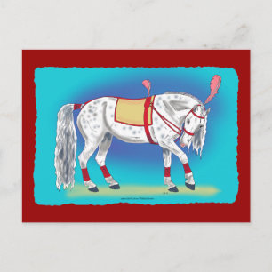 Circus Horse Postcard