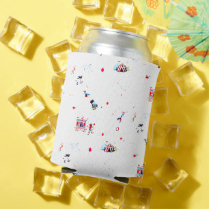 circus inspired carnival big top fair can cooler