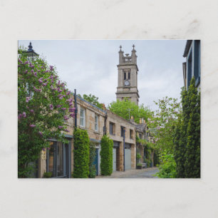 Circus Lane St Stephen's Church Edinburgh Postcard