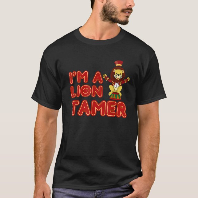 Circus Lion Tamer Shirt Lion Tamer Costume (Front)