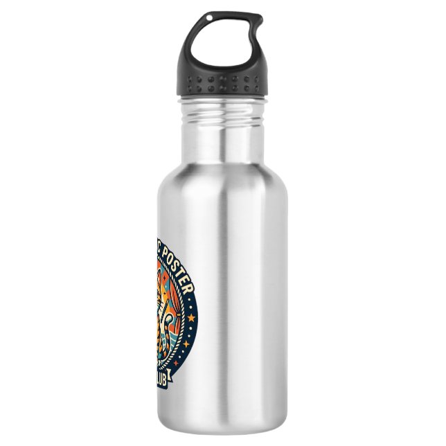 Circus Magic Poster Cat Cute Kitty Design - Circus 532 Ml Water Bottle (Front)