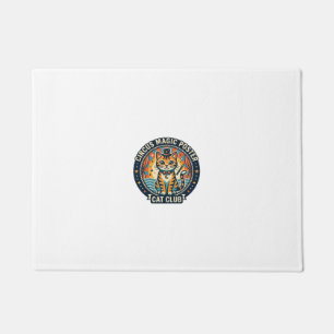 Circus Magic Poster Cat Cute Kitty Design - Circus Doormat