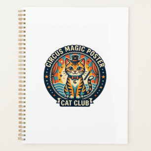 Circus Magic Poster Cat Cute Kitty Design - Circus Planner