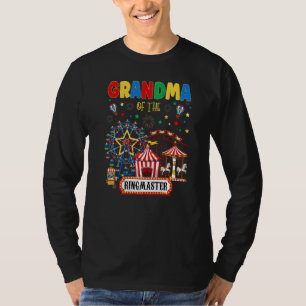 Circus Matching Family Ringmaster Birthday Party R T-Shirt