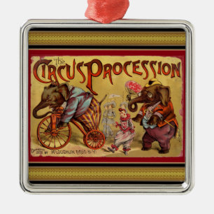 Circus Metal Ornament