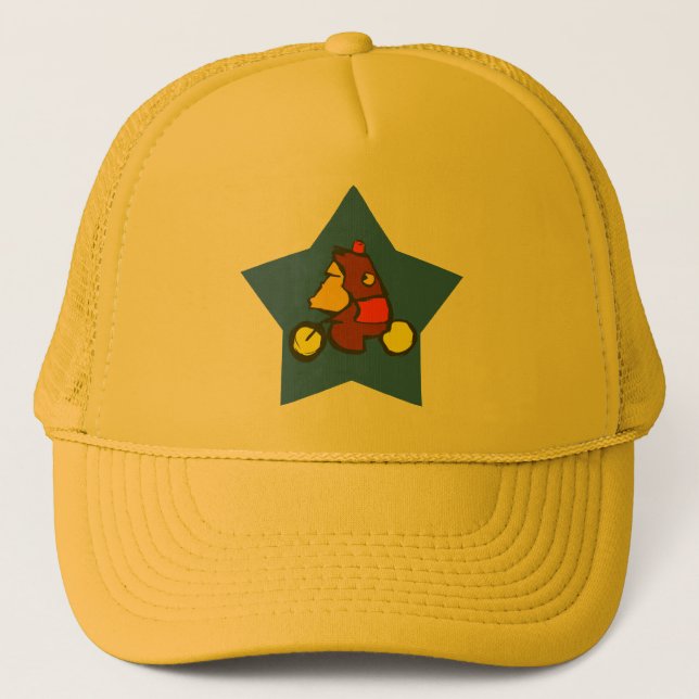 CIRCUS MONKEY TRUCKER HAT (Front)