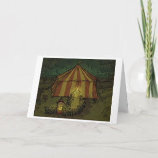 Circus Night Card